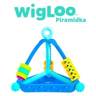 Hryzátko Senzorická hračka Pyramída Wigloo - Mobi