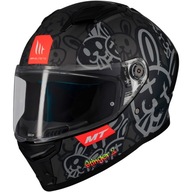 MT HELMETS STINGER 2 RAM F1 BLACK GREY MATT MOTOCYKLOVÁ PRILBA ČIERNA ŠEDÁ