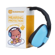 Earmor - Dziecięce Pasywne Słuchawki Ochronniki Słuchu dla dzieci Baby Blue