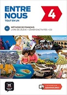 Entre Nous 4. Podręcznik z ćwiczeniami + CD