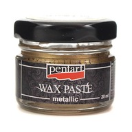 PENTART Pasta woskowa metaliczna gold 20ml