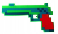 diamantová led pištoľ SVETLO zelená ZVUK hračka darček pre dieťa