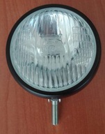 HALOGEN PRZÓD 11OMM BIAŁE KLOSZ CZARNY TYŁ 12V + H3 BOSCH