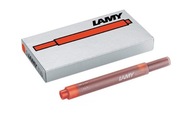 Naboje atramentowe Lamy T10 - czerwone 5 szt.