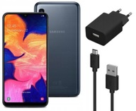 Smartfón Samsung Galaxy A10 2 GB / 32 GB 4G (LTE) čierny + NABÍJAČKA SIEŤOVÝ ADAPTÉR + MICRO USB KÁBEL