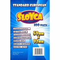 SLOYCA Tričká Standard European (59x92mm) 100 ks