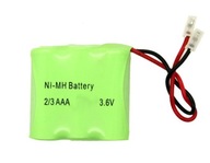 BATERIA AKUMULATOR NIMH 3.6V 300MAH 2/3AAA