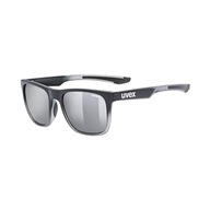 Okulary Uvex LGL 42 Black Transparent / Silver