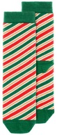 Ponožky vianočné prúžky veľkosť 27-30