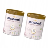 Mleko początkowe KENDAMIL Premium 1 DHA+ 2x 800 g BIO bez oleju palmowego