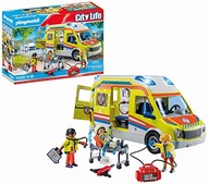 Playmobil 71202 City Life Ambulance with Lights and Sound, award winning am