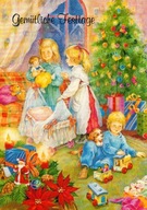 Pocztówka Wesołych Świąt Boże Narodzenie