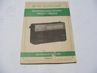 Radiomagnetofon KASPRZAK RM221 i RM222 Instrukcja obsługi