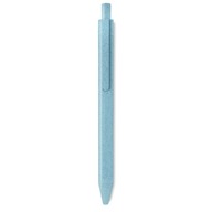 Guľôčkové pero | Modrý atrament | Stlačený | Telo zo slamy a ABS