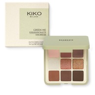 KIKO MILANO Green Me Eyeshadow paleta cieni do powiek 101 Cool Spice 9g