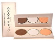 REVOLUTION PALETA GLAM MOOD RÓŻ ROZŚWIETLACZ BRONZER