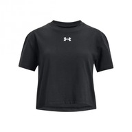 UNDER ARMOUR DIEVČENSKÉ TRIČKO CROP TOP BLACK XL