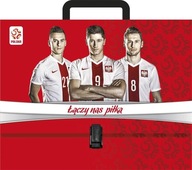 TECZKA Z RĄCZKĄ A4 TWARDA PZPN ASTRA