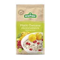 KUPIEC Płatki owsiane pełnoziarniste w folii 200g