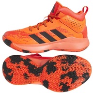 Pomarańczowe Syntetyk Buty Sport Adidas r.38