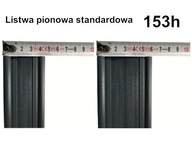 Listwa pionowa ogrodzeniowa - 1 sztuka 153h standardowa