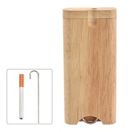 Men's Solid Wood Cigarette Case Set