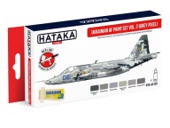 Hataka AS109 Ukrainian AF paint set vol. 2 (Grey Pixel) 17ml