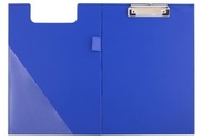 Aktówka Teczka Clipboard A5 deska z klipem zamykana TAURUS niebieska
