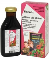 FLORADIX Żelazo dla dzieci malinowy płyn 250 ml