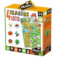 Puzzle HEADU Gra Lotto 4 pory roku Russell