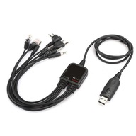 Kabel do programowania USB 8 w 1 do radia Baofeng, Kenwood, Icom, Motorola