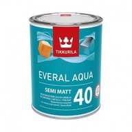 Tikkurila Everal Aqua Semi Mat 40 0,9 L BAZA A