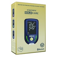 Glukometr Diagnostic Gold Care mg/dl nowy zestaw gwarancja dystr. PL 24h