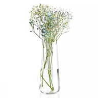 Váza KROSNO Pure 24cm sklenený vysoký flakón