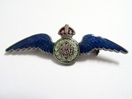 Odznaka metalowa RAF - ROYAL AIR FORCE Pilot brytyjski RAF-u