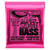 Struny do basu gitary basowej 4 strunowej 45-100 Ernie Ball 2834