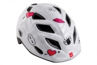 Kask dziecięcy MET ELFO II Biały Usta 46-53cm