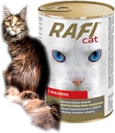 Rafi CAT Mokra karma dla kota WOŁOWINA 415 g