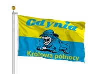 Flaga Gdynia Królowa Północy 150x90 cm na PLAC ZABAW