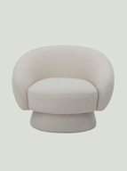 Jedálenská stolička Ted Lounge, biela BLOOMINGVILLE