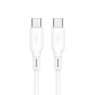 SZYBKI KABEL USB-C - USB-C MOCNY 60W 1m UNIWERSALNY KABEL SZYBKIE ŁADOWANIE