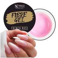 Fibre Gel French Rose żel Nails Company 50g żel budujący do paznokci