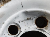 disk stalowa 16 cali komplet Mercedes Sprinter 906 originál A0014014802