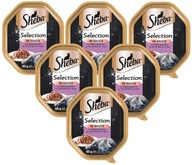 Sheba CAT Selection in Sauce Karma mokra w sosie z cielęciną 22x85g
