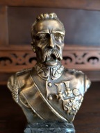 Popiersie Naczelnik Józef Piłsudski Rzeźba Brąz KL