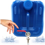 Nádoba na vodu s kohútikom 20L Bublina Nádrž PEVNÁ Plastový kanister