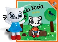 Kicia Kocia maskotka + książka Kicia Kocia WIOSNA - KD