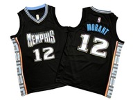 Strój koszykarski nr 12 Morant, Grizzlies Jersey, 152-164