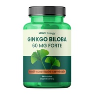 MOVit Ginkgo Biloba 60 mg FORTE, 90 kapsúl