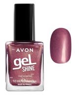 AVON Gel Shine Lakier paznokci żelowy UNIKAT jak hybryda 7dn MIDNIGHT TULIP